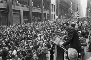 Harry Belafonte at Civil Rights Rally