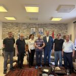 Συνάντηση εργατικών Σωματείων με τον πρεσβευτή της Παλαιστίνης Γιουσέφ Ντορκχόμ